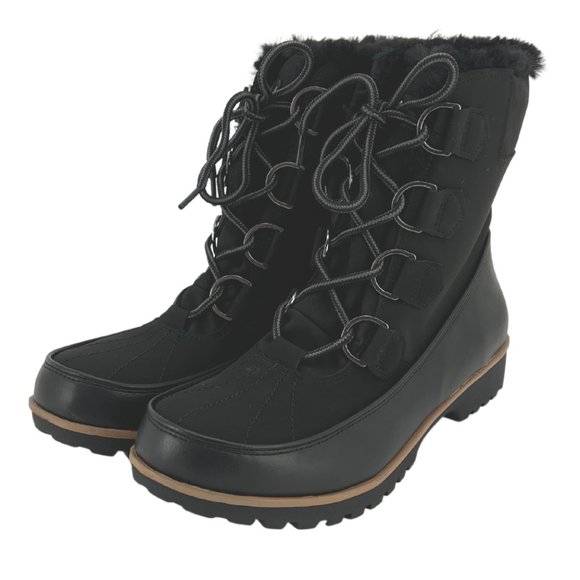 Jambu Shoes - JBU By Jambu | Women's Maldive Weather Ready Winter Boots | Black | Size 8